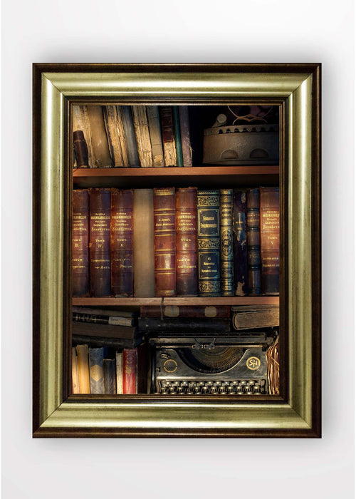 Quadro Incorniciato Books Multicolore & OYOTR-5BA2541449 & OYOTR-5BA2541449 & OYOTR-5BA2541449