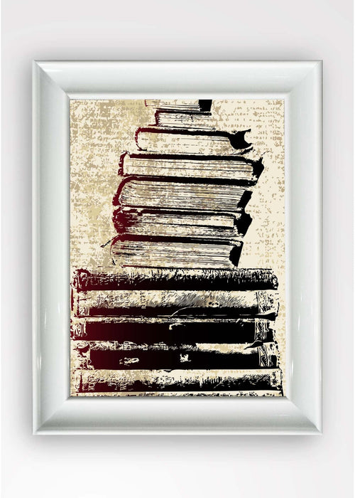 Quadro Incorniciato Books Multicolore & OYOTR-5BC9835311 & OYOTR-5BC9835311 & OYOTR-5BC9835311