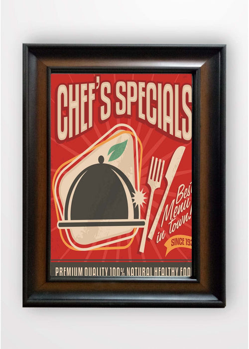 Quadro Incorniciato Chef's Specials Multicolore & OYOTR-5KC2985930 & OYOTR-5KC2985930