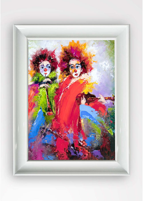 Quadro Incorniciato Clown Multicolore & OYOTR-5BC1145887 & OYOTR-5BC1145887 & OYOTR-5BC1145887