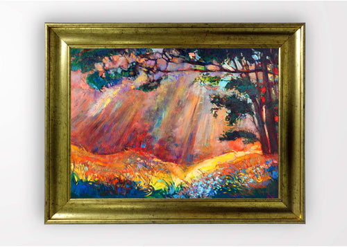 Quadro Incorniciato Colorful Forest Multicolore & OYOTR-5AC2313035 & OYOTR-5AC2313035