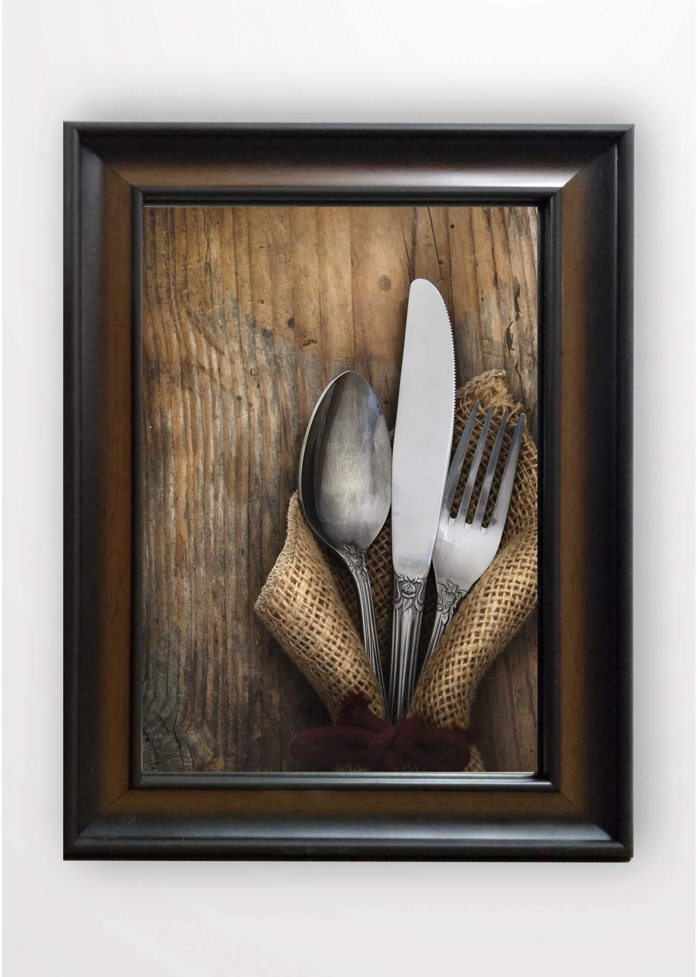 Quadro Incorniciato Cutlery Multicolore & OYOTR-5KC1195621 & OYOTR-5KC1195621 & OYOTR-5KC1195621