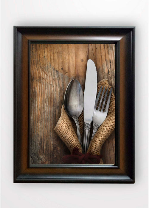 Quadro Incorniciato Cutlery Multicolore & OYOTR-5KC1195621 & OYOTR-5KC1195621 & OYOTR-5KC1195621