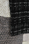 Bizzotto Quadro Incorniciato Fabric F90 Bianco e Nero