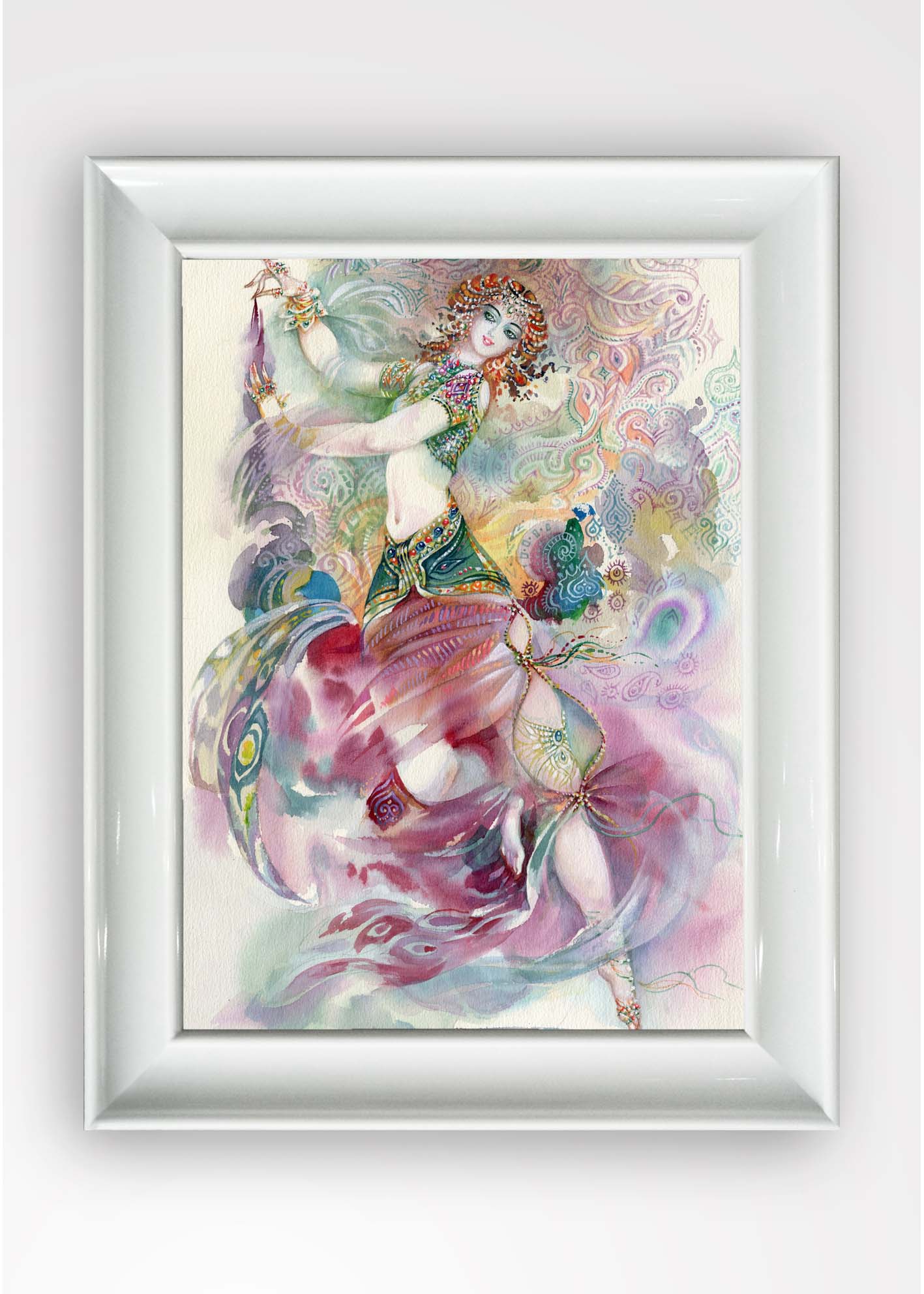 Quadro Incorniciato Fairy V Multicolore & OYOTR-5BC1339448 & OYOTR-5BC1339448 & OYOTR-5BC1339448