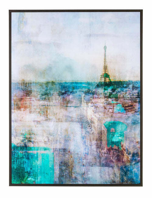 Bizzotto Quadro Incorniciato High Glossy 938 Paris Multicolore