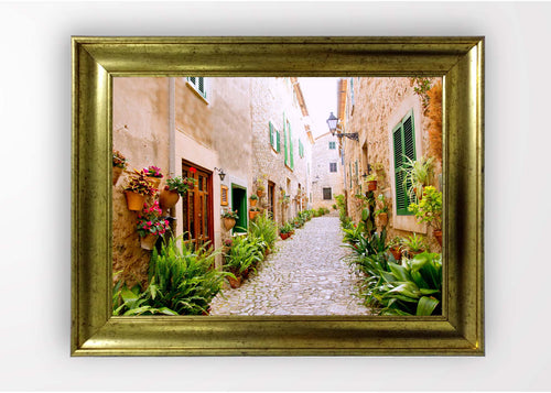 Quadro Incorniciato Italian Street Multicolore & OYOTR-5AC6835755 & OYOTR-5AC6835755