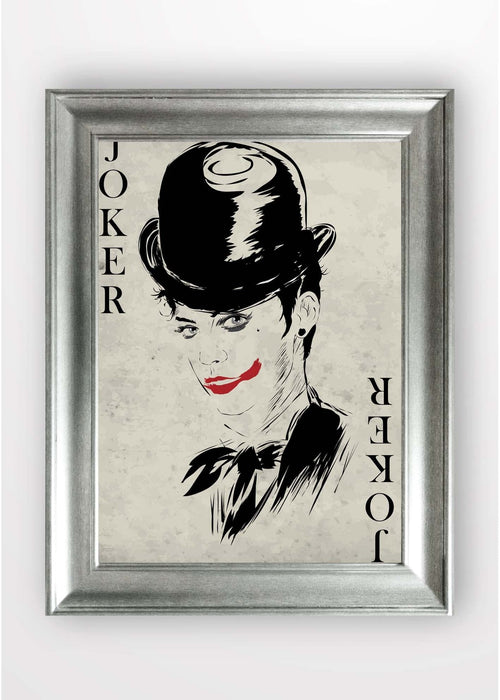 Quadro Incorniciato Joker Multicolore & OYOTR-5GC6392004 & OYOTR-5GC6392004 & OYOTR-5GC6392004