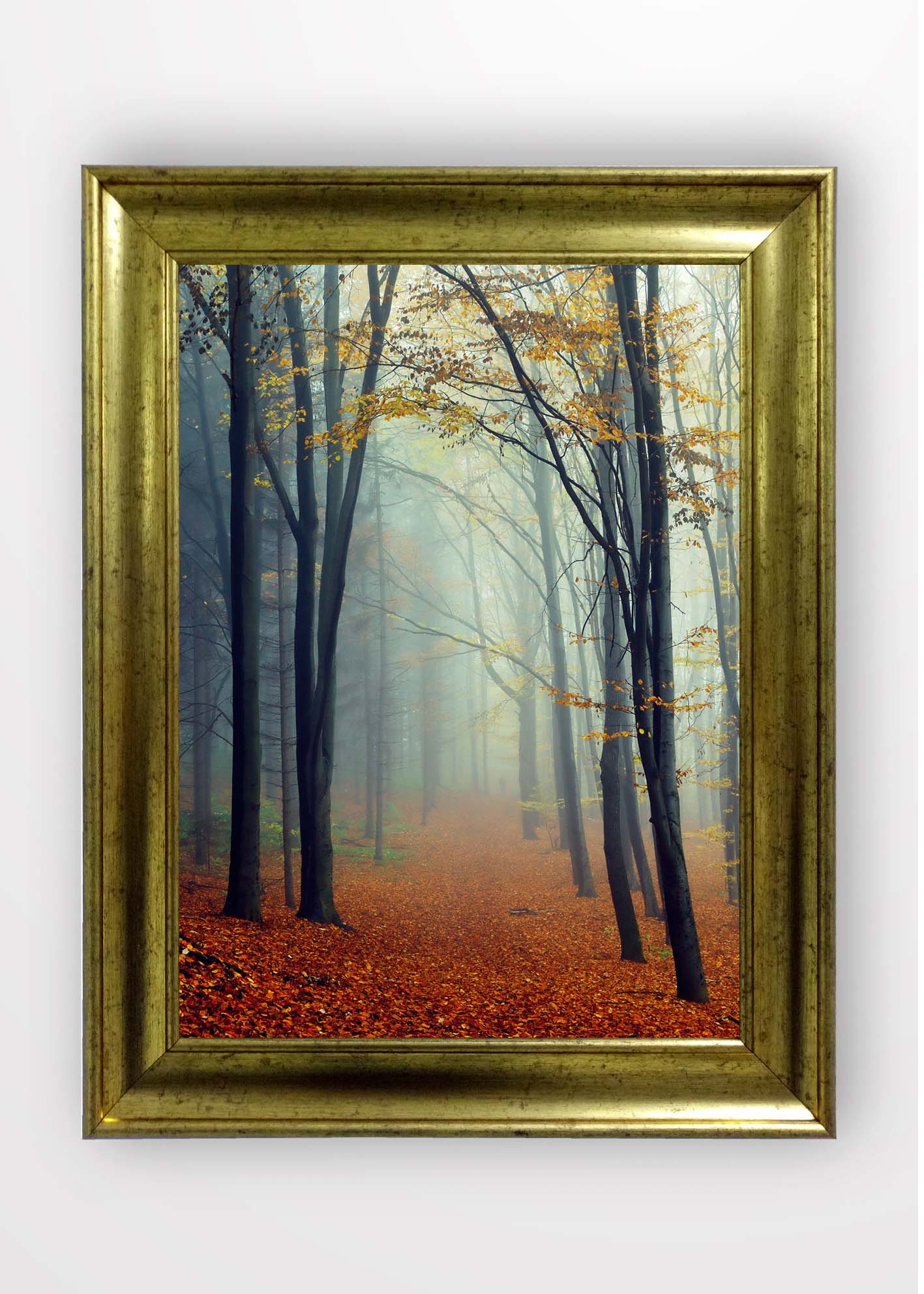 Quadro Incorniciato Leaf Carpet Multicolore & OYOTR-5AC4249593 & OYOTR-5AC4249593
