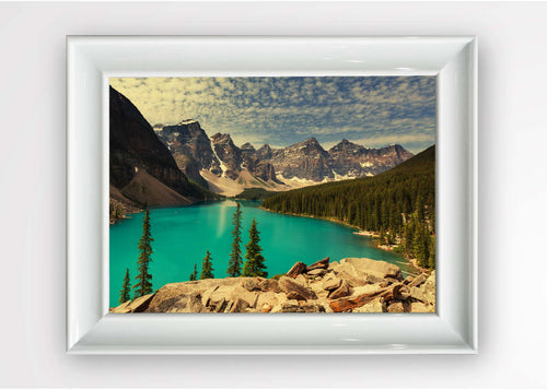 Quadro Incorniciato Moraine Lake Multicolore & OYOTR-5BC8196442 & OYOTR-5BC8196442