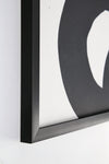 Bizzotto Quadro Incorniciato Sketch 994 Abstract Shape I Bianco e Nero