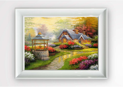 Quadro Incorniciato Stories House Multicolore & OYOTR-5BC1005944 & OYOTR-5BC1005944