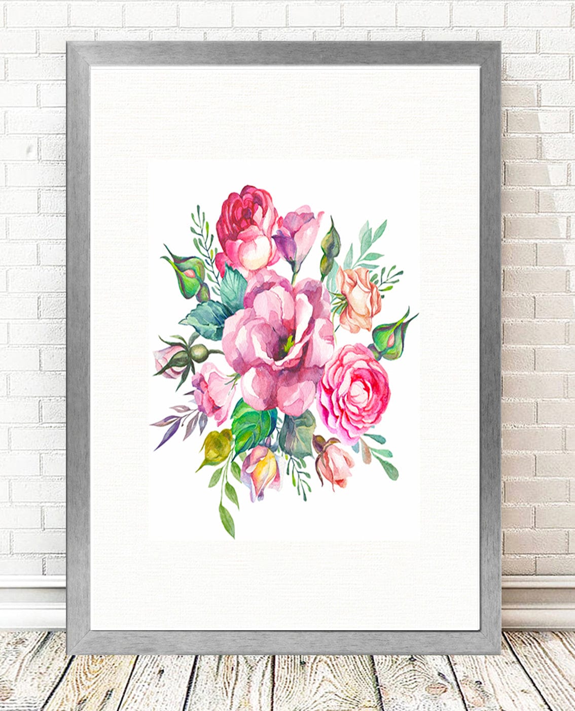 Quadro Incorniciato Symphony of Spring Multicolore & OYOTR-553694692 & OYOTR-553694692