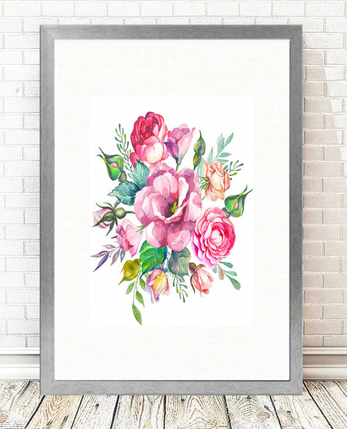Quadro Incorniciato Symphony of Spring Multicolore & OYOTR-553694692 & OYOTR-553694692