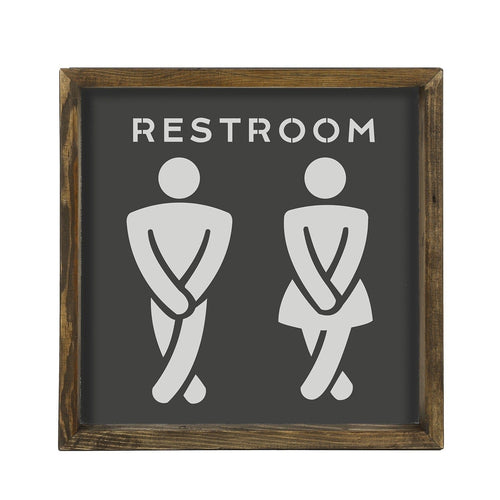 Quadro Restroom UKZM047 Multicolore (1)