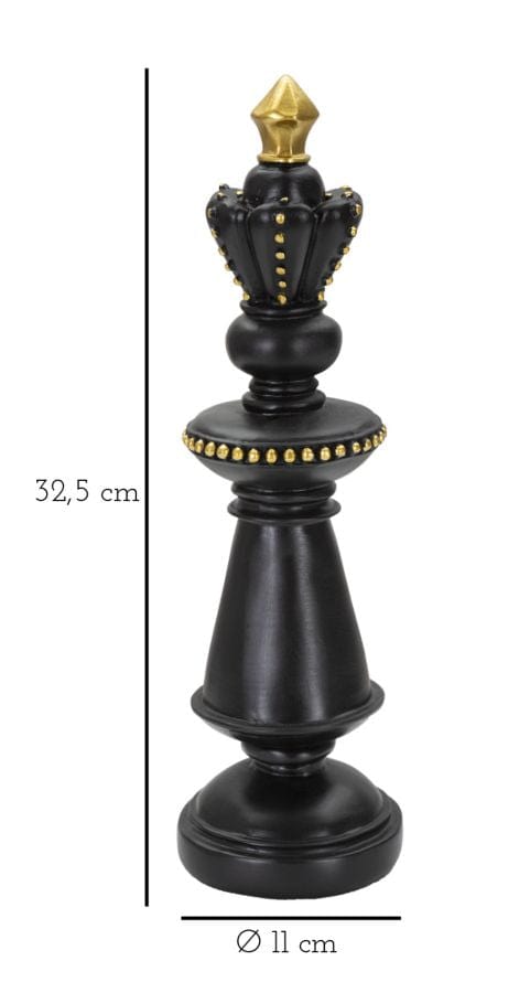 Re Nero E Oro cm Ø 11x32,5 (5)
