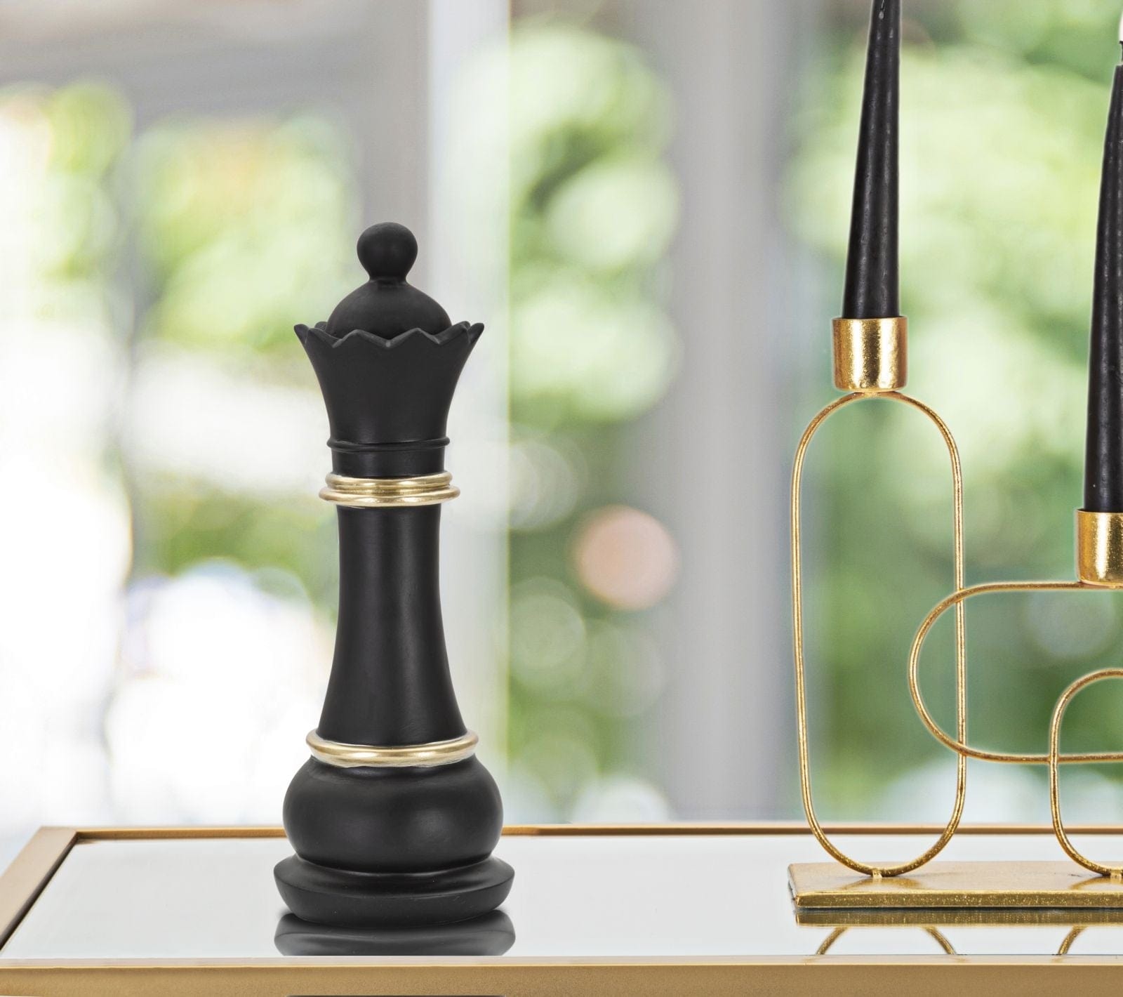 Regina Nera E Oro cm Ø 9x25,5 (1)