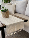 Runner da tavola in cotone Modif Dantel Noce, 35 x 145 cm (4)
