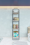 Oyo Scaffale da muro Darwin 4 Nero