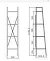 Halmar Scaffale Narcis Reg-1 Quercia