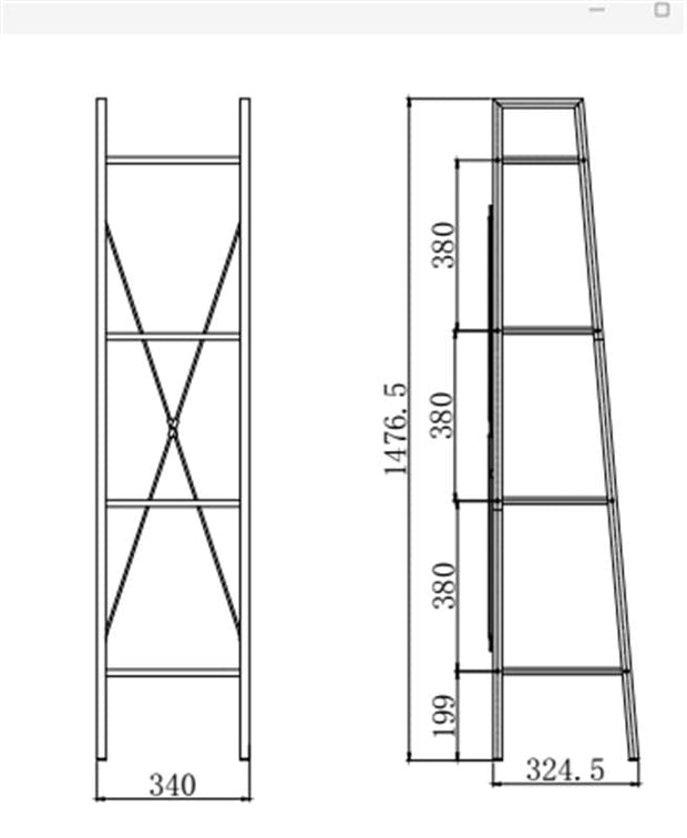 Halmar Scaffale Narcis Reg-1 Quercia