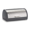 Scatola per pane, metallo antracite, l39xl28xh19 cm