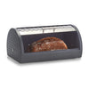 Scatola per pane, metallo antracite, l39xl28xh19 cm (1)
