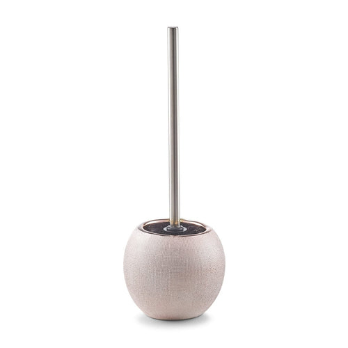 Scopino con supporto in ceramica, Glitter Rose Gold, Ø 12xH34 cm