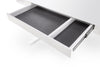 Halmar Scrivania con 1 cassetto B52 Bianco