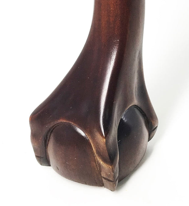 Scrivania con 10 cassetti Vintage Chippendale Noce (4)