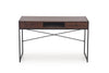 Halmar Scrivania con 2 cassetti B46 Noce