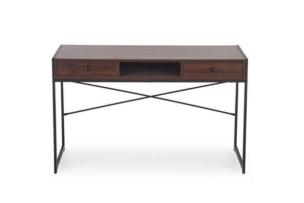 Halmar Scrivania con 2 cassetti B46 Noce