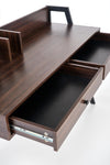 Halmar Scrivania con 2 cassetti B47 Noce
