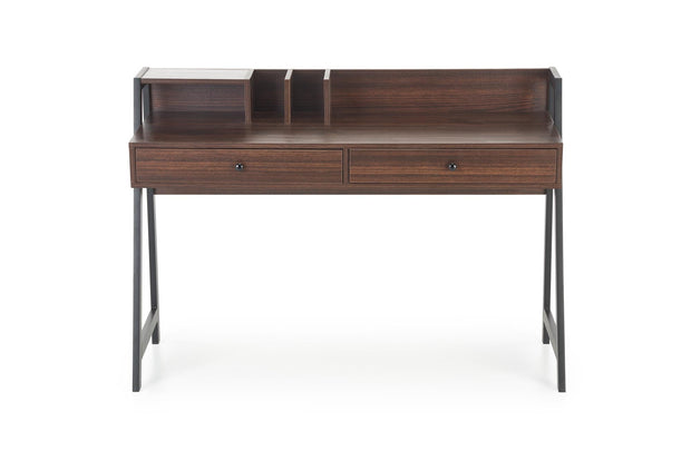 Halmar Scrivania con 2 cassetti B47 Noce