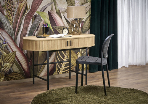 Halmar Scrivania con 2 cassetti B51 Quercia