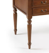 Scrivania con 5 cassetti Vintage Victorian Noce (1)