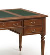 Scrivania con 5 cassetti Vintage Victorian Noce (2)