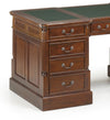 Scrivania con 6 cassetti e 1 anta Vintage Panter Noce (1)