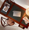 Scrivania con 6 cassetti e 1 anta Vintage Panter Noce (5)
