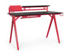 Bizzotto Scrivania da gaming Desk 2P Rosso