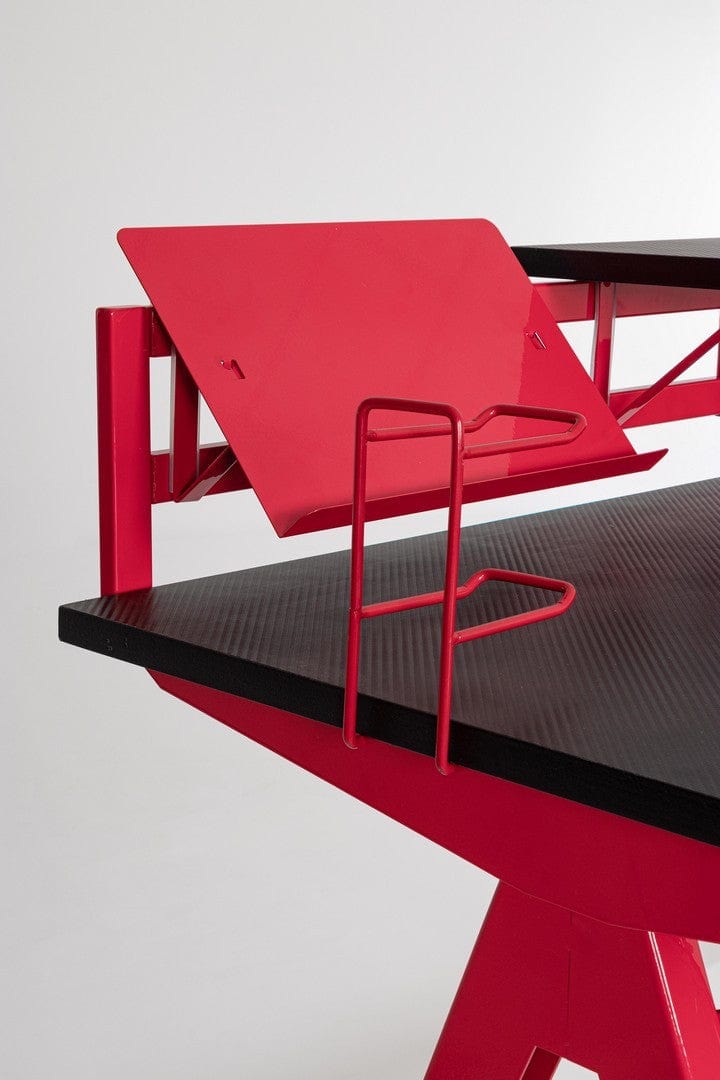 Bizzotto Scrivania da gaming Desk 2P Rosso