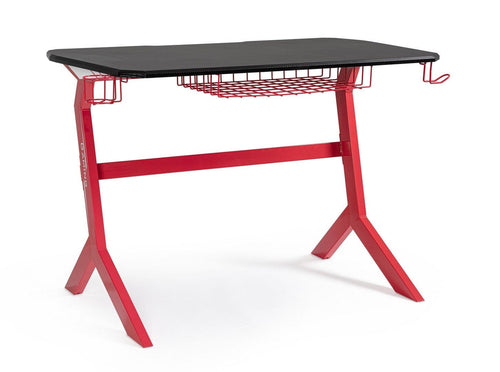 Bizzotto Scrivania da gaming Desk Rosso