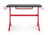 Bizzotto Scrivania da gaming Desk Rosso
