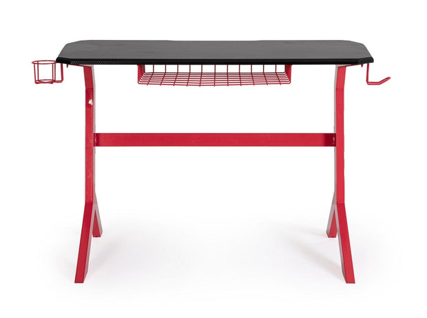 Bizzotto Scrivania da gaming Desk Rosso