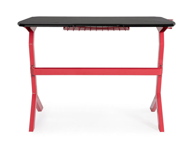 Bizzotto Scrivania da gaming Desk Rosso