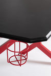 Bizzotto Scrivania da gaming Desk Rosso