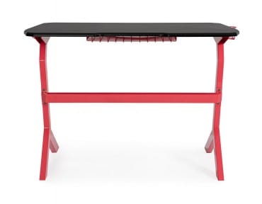 Bizzotto Scrivania da gaming Desk Rosso