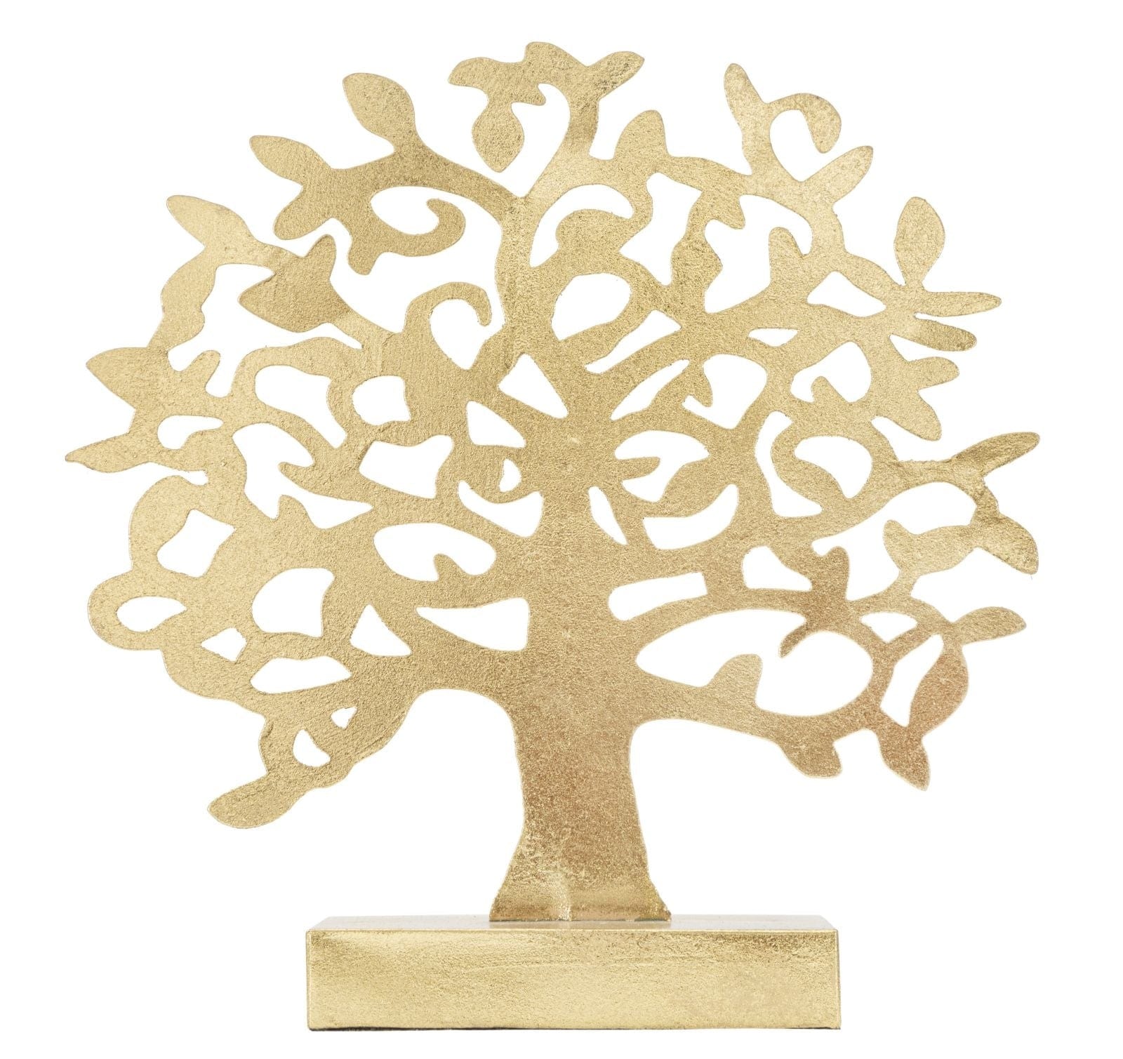Scultura Albero Gold cm 31x8,5x31,5 (1)