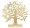 Scultura Albero Gold cm 31x8,5x31,5 (1)