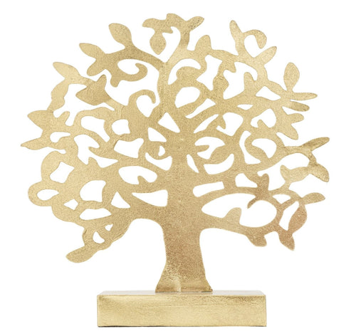 Scultura Albero Gold cm 31x8,5x31,5 (1)